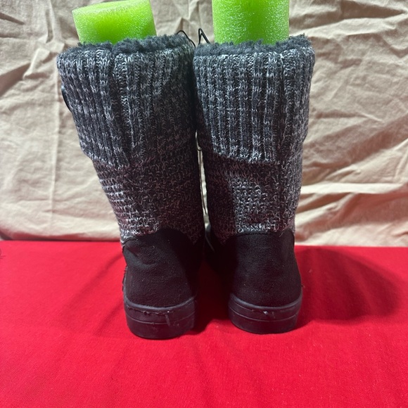 NWT Gold Toe Winter Boots Black/Gray - Picture 4 of 9